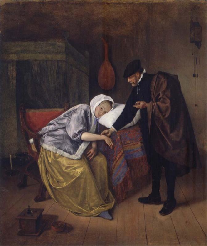 Jan Steen The Sick woman